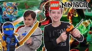 ЯРИК и КИРИЛЛ: Лего спиннеры и НИНДЗЯГО! 13+