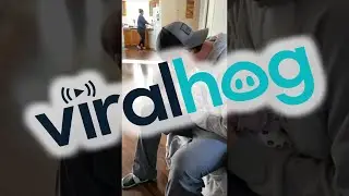 Infant Lifts Head for Nose Kisses || ViralHog