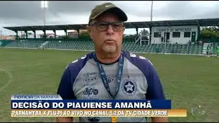 Parnahyba x FLU-PI ao vivo amanh&atilde; no canal 5.2 Da TV Cidade Verde