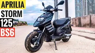 2020 Aprilia STORM 125 BS6 Detailed Ride Review | Mileage | Price | Top Speed