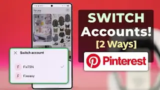 How to Switch Accounts on Pinterest! [Change without Logging Out]