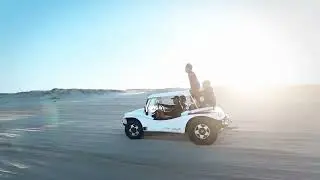 Two Vehicles Traveling In The Desert | Free Stock Video - No Copyright | 4K