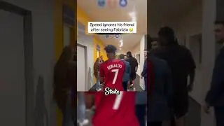 Speed IGNORED his friend after seeing Fabrizio Romano 🥲💔 #ishowspeed #shorts