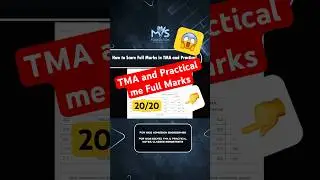 Nios TMA and Practical me Full Marks lane ka Secret😱 OMG #nios #practical