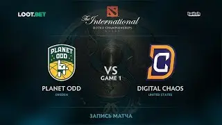Planet Odd vs DC, Game 1, The International 2017 NA Qualifier
