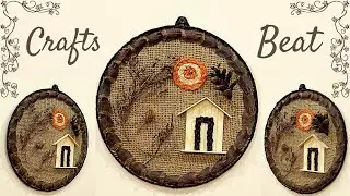 How to Make a Rustic Wall Hanging at Home | Jute & Stick Craft Tutorial | Crafts Beat