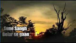 Sune Sanjh Belar Se Gaan | cover by | Sataparna
