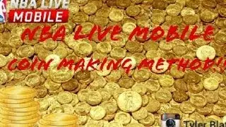 NBA Live Mobile Coin Making Hack/Method