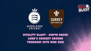 MATCH ACTION | VITALITY BLAST | MIDDLESEX VS SURREY