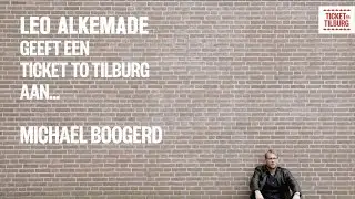 Leo Alkemade geeft een Ticket to Tilburg aan... Michael Boogerd