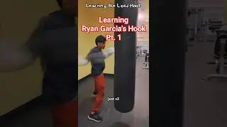 LEARNING RYAN GARCIA'S LEFT HOOK PT. 1👍🏽 #boxing #viral #ryangarcia