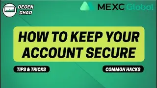 MEXC Account Security Tips & Tricks