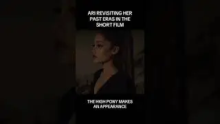 Ариана вернулась к тёмным волосам и высокому хвосту?! ⚠️ #arianagrande #тренд #тренд #шорты #поп