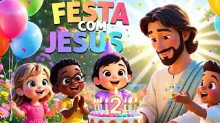 Parabéns, Lolo! 🎉🎂 Festa com Jesus | Música Infantil Cristã | Cordeirinhos de Cristo