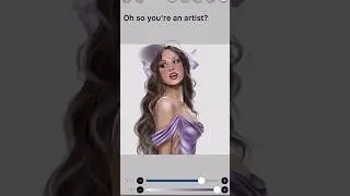 🤨Oh so you&rsquo;re an artist!? #shorts