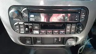 Car cassette player 2001 Chrysler Neon LE