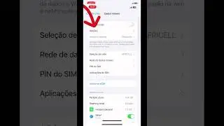 Como ativar o 5G no iPhone? #iphone #celular #telefone #apple