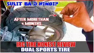 IRC TIRE HONEST REVIEW | HONDA CLICK 125 TIRE