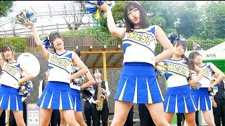 ダンス部チアさんと音楽部のみなさんの素敵な演技風景【にゃるこ】