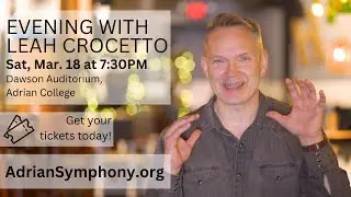 ASO Evening with Leah Crocetto