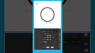 Illustrator stroke tips for circle #adobe #illustrator #tutorial #tricks #tips #shorts