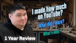 1 Year on YouTube Review! How much I made and what's next.