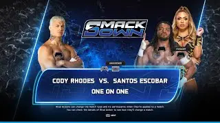 [WWE 2K25] [CPU vs CPU] [Universe] - [Match 1] -Tonight's Show - (August, Week 4 - Friday)
