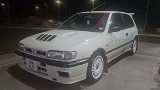 Nissan pulsar gtir at night