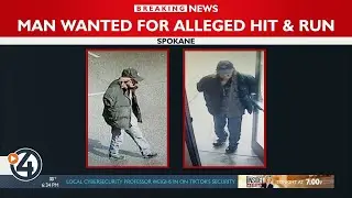 Spokane Police ask for help identifying hit-and-run suspect