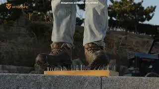 VITO2311 VITOSAFE Anti-Slip Work Safety Boots Mid Cut Steel Toe Cap Good Quality Working Shoes