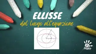 Ellisse: dal luogo all'equazione parametrica e cartesiana