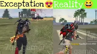 When you get double sniper | Exceptation vs reality😂 #shorts