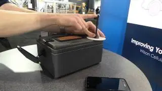 Wilson Electronics demo of the Sleek 4G cellphone signal booster
