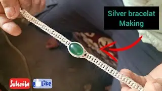 Silver dabal bracelat making | unike Desin for a making Craft jewelry