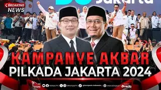 LIVE - Kampanye Akbar Calon Gubernur dan Wakil Gubernur Jakarta Ridwan Kamil - Suswono