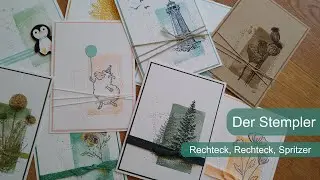 Rechteck, Rechteck, Spritzer | Der Stempler ~ Stampin Up!