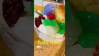 a summer favorite 🤩                           #halohalo #foodreel #Filipino #sweetmilk  ￼#Pinoy ￼￼