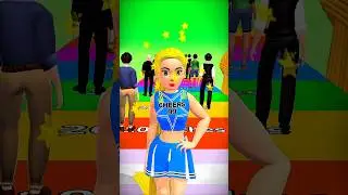 Wig Run 🏃&zwj;♀️.#games #barbie #game #gaming #short #shorts #getreadywithme #shortsfeed #shortfeed