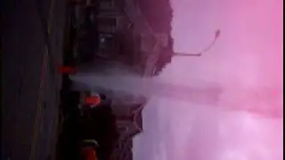 A Fat Hobo Peeing in the Air