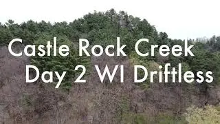 Castle Rock Creek Trout Fishing | Wisconsin Driftless | Tenkara Brown Trout on Blue-Winged Olive