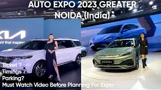 Auto Expo 2023 | Greater Noida | Concept Cars | Electric Car | Toyota | Hyundai | Suzuki FRONX | BYD