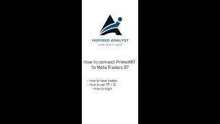 How to connect PrimeXBT trading account to MT5? + How to place a trade (TP / SL)