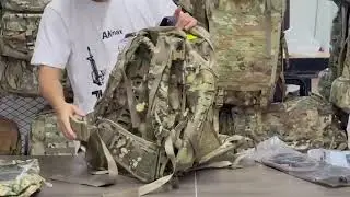 Military 3Day Rucksack with External Frame