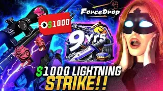FORCEDROP $1000 LIGHTNING STRIKE AWP !! ?! | ForceDrop Case Opening | FORCEDROP PROMO CODE 2025