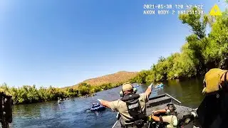 What happened on the Salt River, Maricopa AIRBOAT Unit rescue