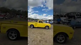 1972 Chevy C10 leaving the car show!! #automobile #chevrolet