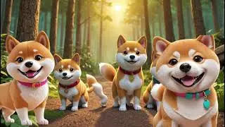 The Enchanted Forest Treasure Hunt | Furry Trio Adventures #TreasureHunt #cartoon