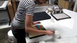 Flatbed Printer and Computerised Mat Cutter at Magnolia Editions