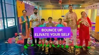 bounce up | gamezone | funzone | airpark | jumping | trampoline | taksh galaxy mall | vrgames |