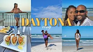 DAYTONA VLOG! road trip, beach days, scooters on the beach + MORE!!